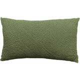 Coussin recyclé Maia Eucalyptus 30 x 50