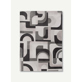 Tapis Eco - Saxon Beige - Tapis gris et beige