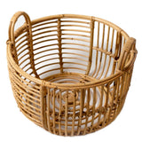 Panier à linge | Panier de plantes | Panier de rangement JEMUH en rotin (2 tailles)