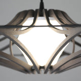 Suspension Design bois noir D90cm SINGING BLACK