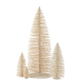 Arbre de Noël J-Line en bois blanc, extra grand, 140 cm de hauteur.