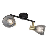 2 LIGNE DE PLACE SPOT "Lindita" excluant les lampes