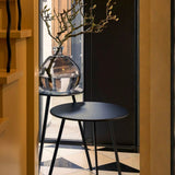 Table d'appoint d'extérieur Seattle Noir