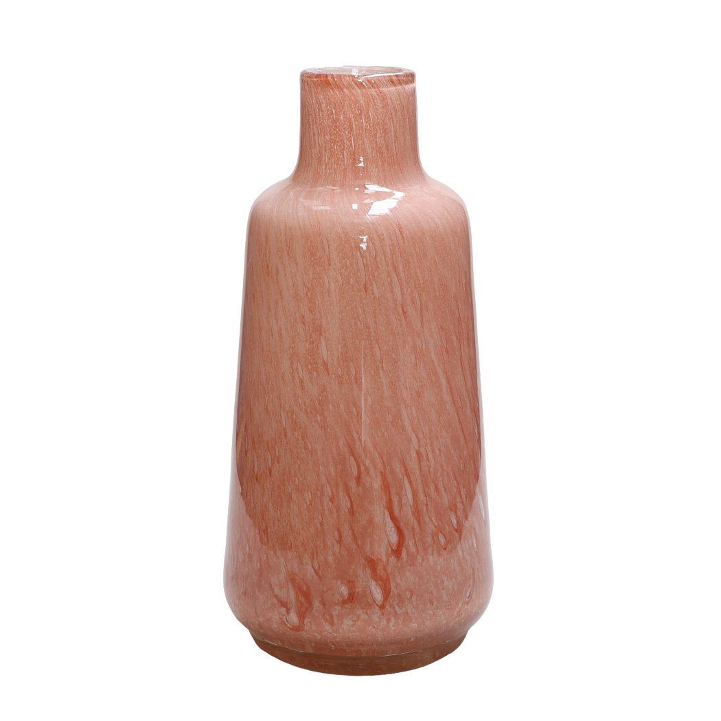 Vase Elite Jan Lte Rose - vue avant avec lumière naturelle