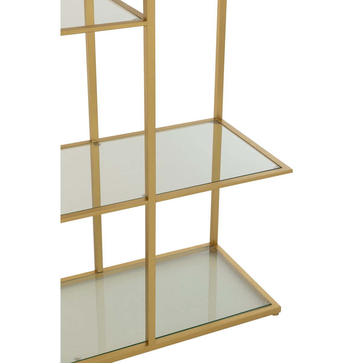 Étagère J-Line avec des objets de décoration élégants
