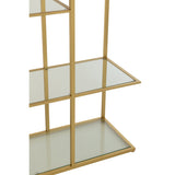 Étagère J-Line avec des objets de décoration élégants