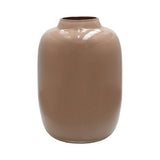 Vase Sable Artique en verre beige