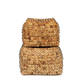 Panier en coque de coco - vue aérienne