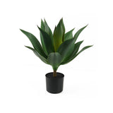 Plante artificielle succulente de luxe de Present Time, vert éclatant en plastique