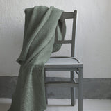 Plaid Stonewashed Maia Vert de Gris
