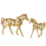Figurine J-Line Horse Running dans un intérieur chic
