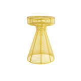 Table d'Appoint Corde Liège de Leitmotiv, design rétro en fil ouvert