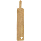 Planche à découper J-Line en bois - mise en scène dans une cuisine