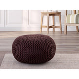 Variété de couleurs disponibles pour le pouf Ø55cm