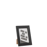 Cadre photo Bob en MDF noir - mise en scène décorative