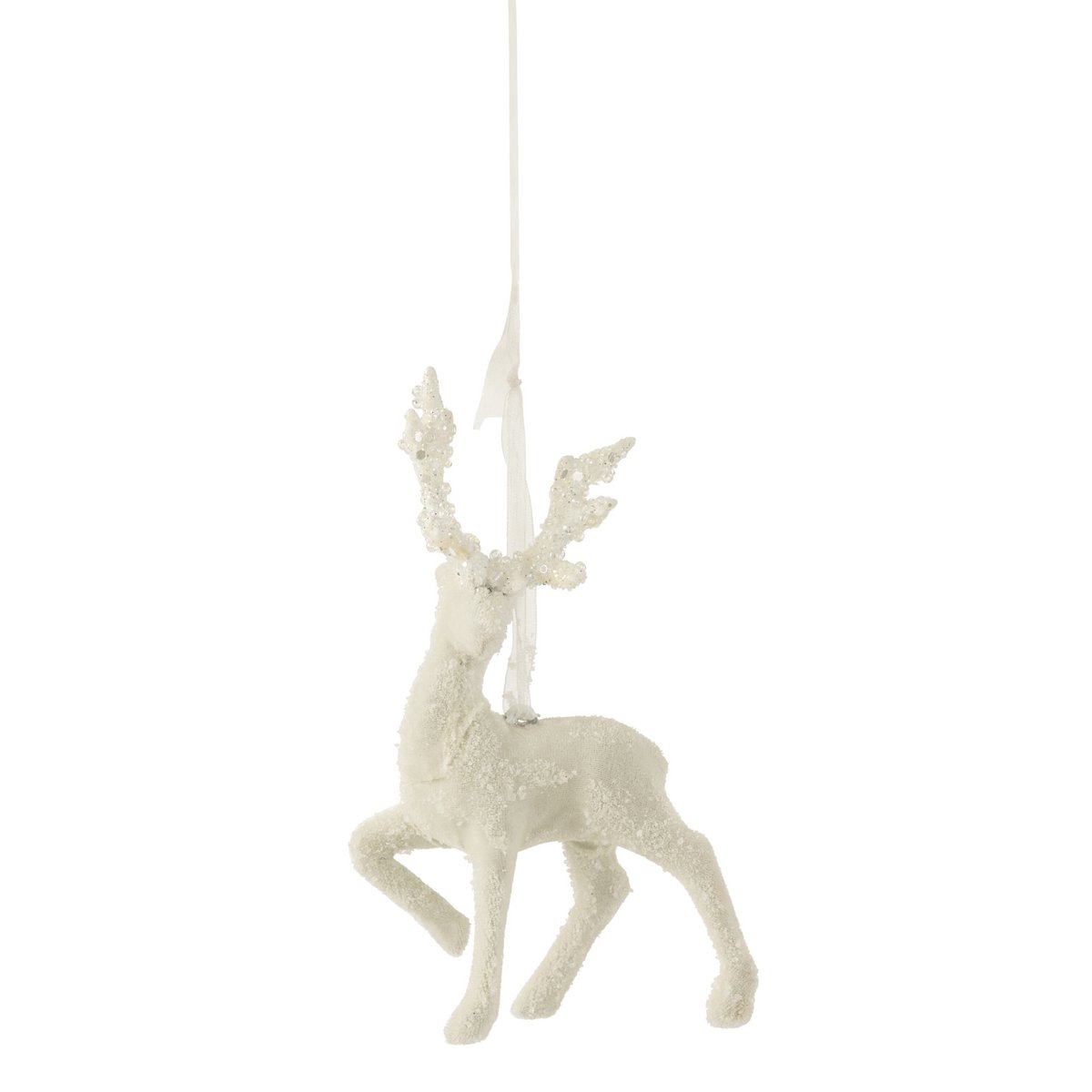 Détail du pendentif Reindeer Glitter montrant le design élégant et festif