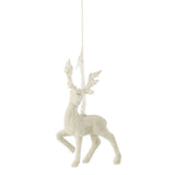 Détail du pendentif Reindeer Glitter montrant le design élégant et festif