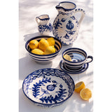Soucoupe assortie à la tasse J-Line Granada Stripes