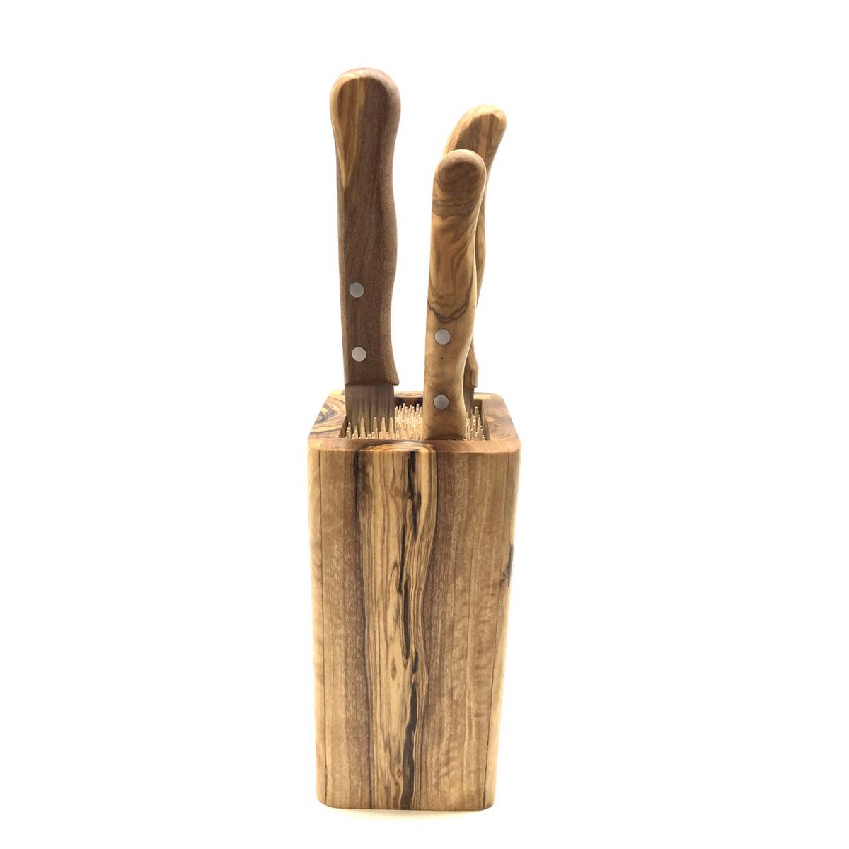 Élégance du bois d'olivier en cuisine