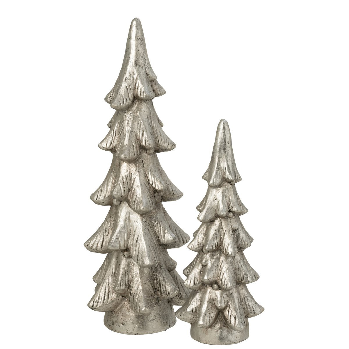Sapin de Noël J-Line en argent, décoration contemporaine