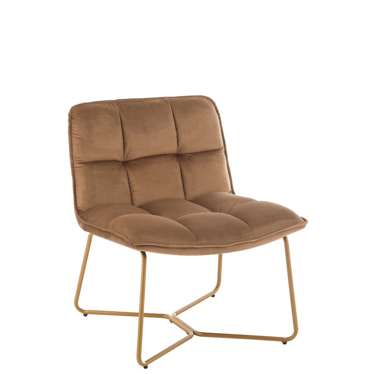 Chaise longue J-Line Lisa avec coussin décoratif