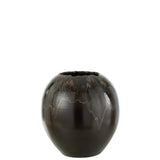 Pot de fleur J-Line - céramique - marron - moyen - Ø 40 cm