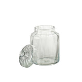 Pot de conservation J-Line Elia en verre transparent, élégant et moderne