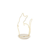 Gamelle J-Line pour chat, mise en scène dans un intérieur chic