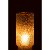 Détail du verre transparent de la lanterne J-Line Edge