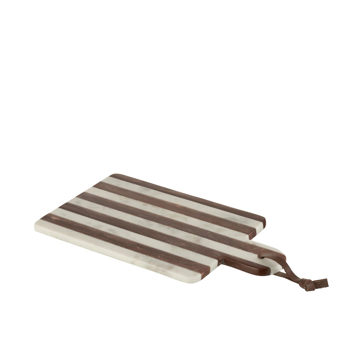 Planche à découper Stripe Marble J-Line vue de dessus avec motifs marbrés