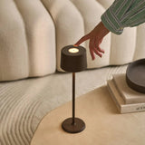 Lampe à poser rechargeable David moka