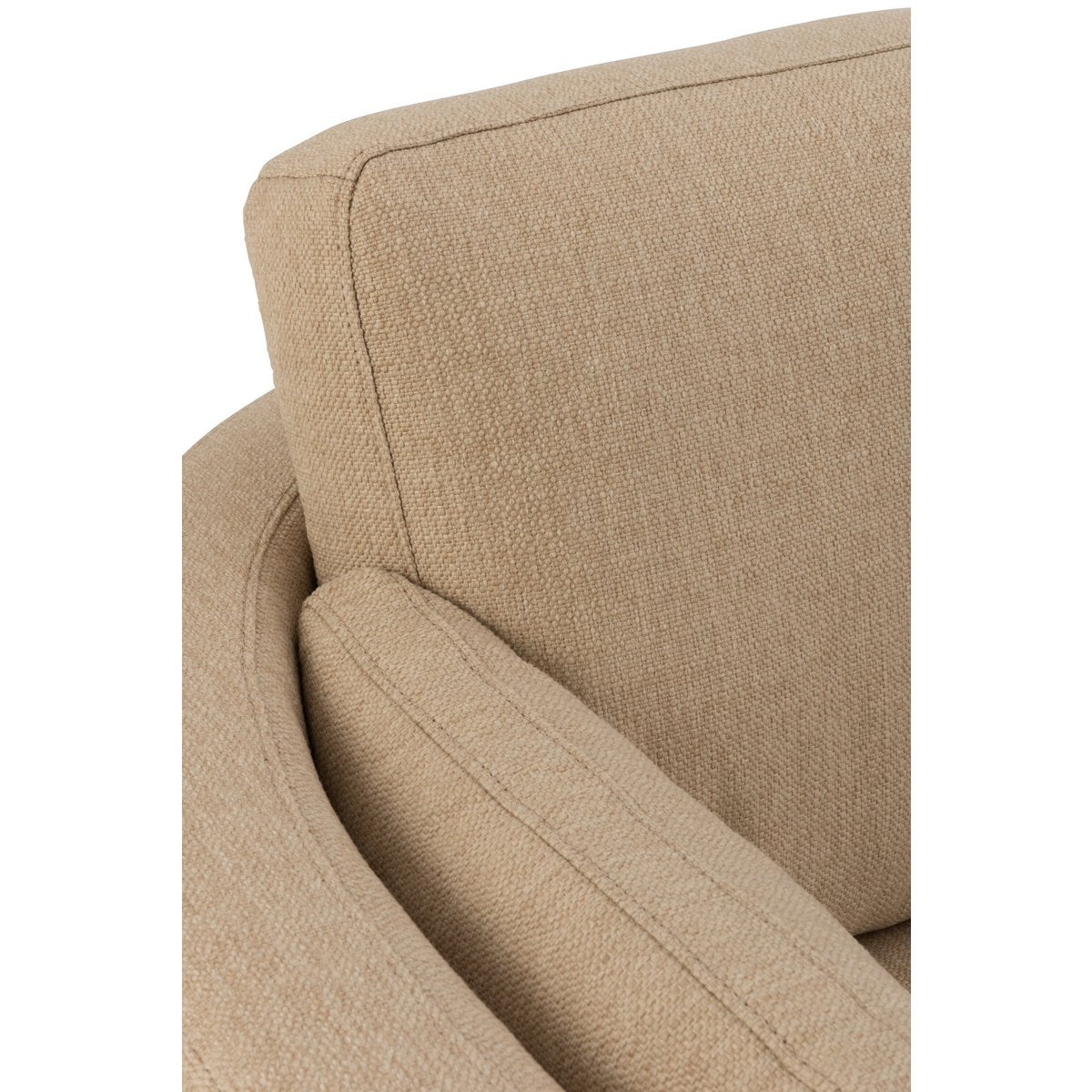 Accoudoirs en bois du fauteuil J-Line, détail du design