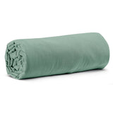 Drap housse Calita Sauge 140x190 bonnet 30 cm