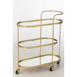 Chariot J-Line Oval, mise en scène décorative