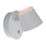 Lumière murale sans fil ", environ 12 x 14,5 cm, en métal blanc, pour l'intérieur