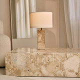 Lampe en travertin Rosie