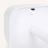 Lampe de table rechargeable blanche Ava