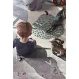 Tapis touffeté poire