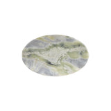 Vue de dessus du Plateau Ondulé Ovale Grand montrant sa texture marbrée