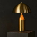 Lampe de commode Otto dorée