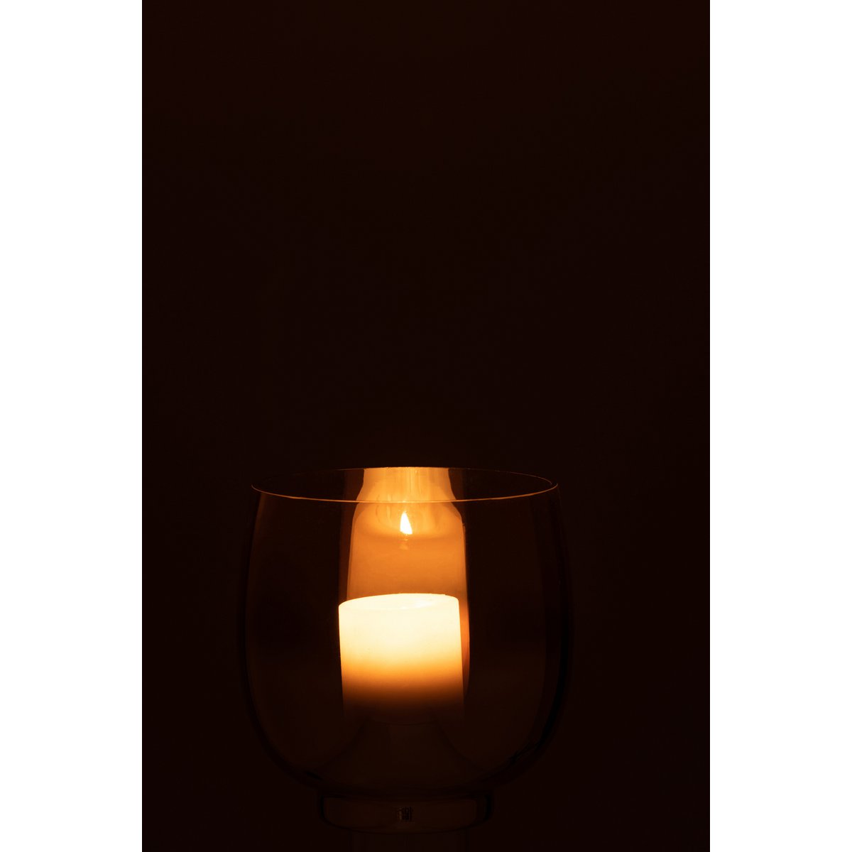Lanterne J-Line Ronde, ambiance lumineuse dans un salon