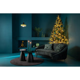 J-Line Canapé Elisabeth Textile/Métal Vert