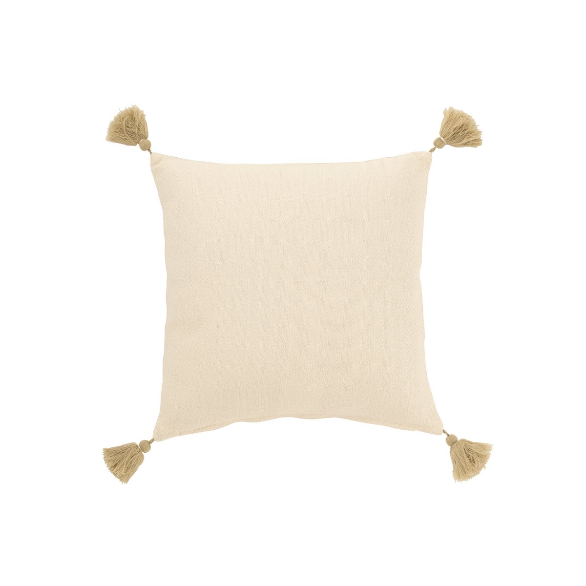 Coussin J-Line Étoile de mer sur un lit décoré
