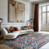 Tapis Eco - Nordique - Tapis bleu