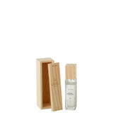 Vue latérale du parfum J-Line montrant le design moderne