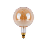 Lampe à LED "Dilly Max", 5 watts, ampoule en métal et verre, blanc chaud, socket e27 LED, lampe à LED décorative environ.