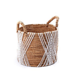Panier de rangement | Panier à plantes | Panier à linge LAWU en fibre de banane (3 tailles)