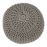 Pouf Set 3 pièces Ø 55 cm Coussin de sol taboure tabouret tabouret de siège de siège de siège tabouret