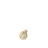 Boule décorative J-Line en polyfoam doré, élégante et raffinée