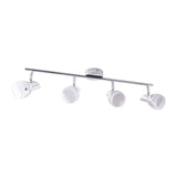 4 mur et rail de plafond LED "Chromey"